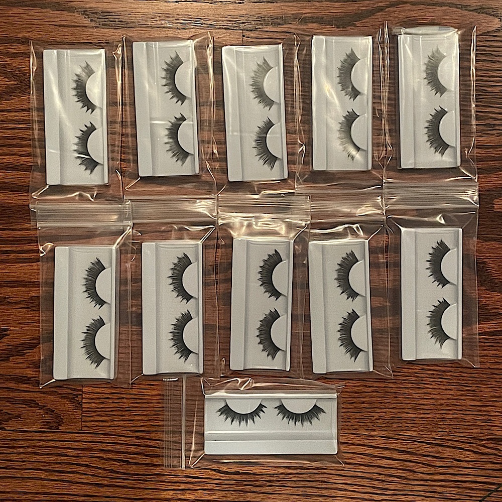 BUNDLE OF 11 - NEW - Unbranded False Eyelashes